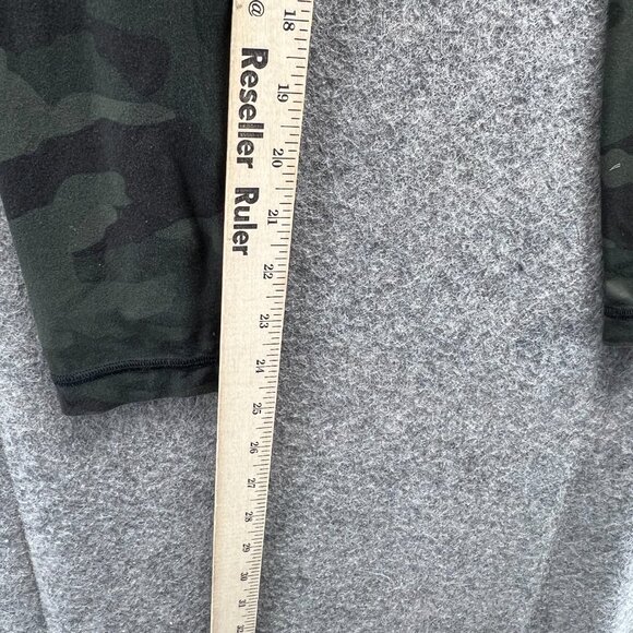 Lululemon Pants Womens 4 Green Camo High Rise Full Length Leggings Gym Yoga - Picture 7 of 11